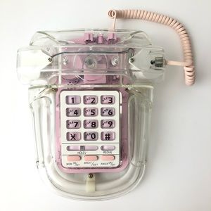 Retro Clear Telephone